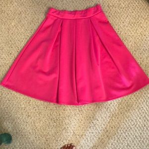 Pink Skirt Large fits more like Small sizes 2-4